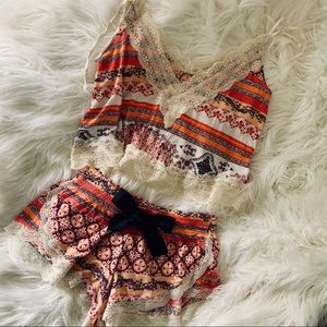 abercrombie & fitch pajama set